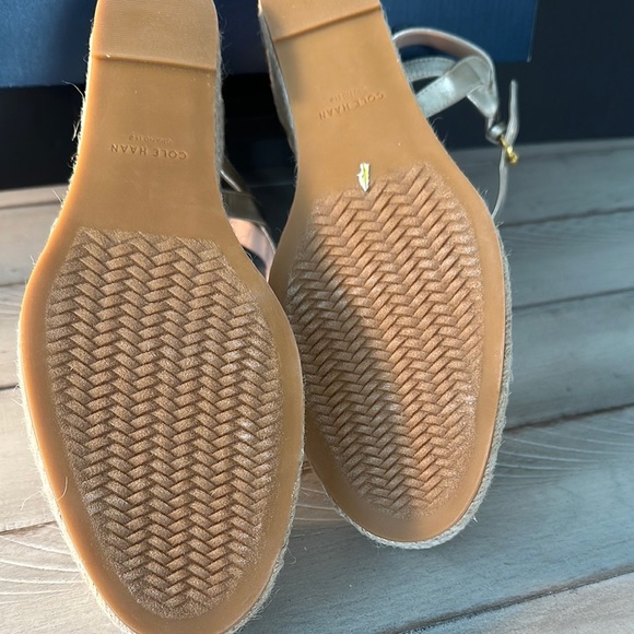 Cole Haan Women's Cream‎ Espadrille Wedges - Picture 6 of 8